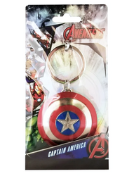 Captain America Shield Marvel Large Stainless Steel Keychain (ONLINE ORDER ONLY)