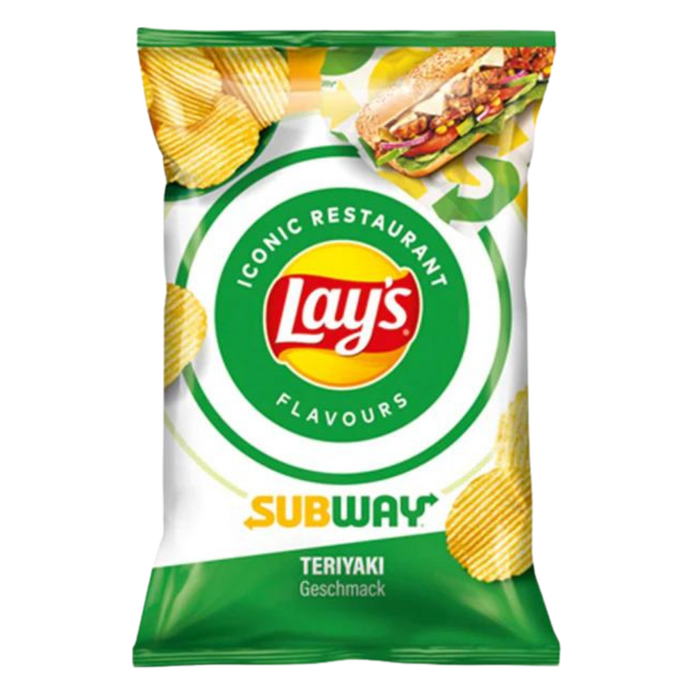 Lays Iconic Restaurant Flavors Subway Teriyaki Geschmack (150g) (Denmark) (ONLINE ORDER ONLY)