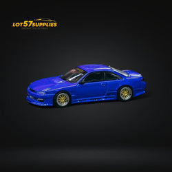 Tarmac Works Global64 VERTEX Silvia S14 Blue Metallic 1:64 (ONLINE ORDER ONLY)