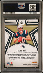 Graded 2024 Panini Rookies & Stars Drake Maye #129 Rookie RC Football Card PSA 9 Mint (ONLINE ORDER ONLY)