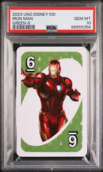 2023 UNO DISNEY 100 IRON MAN GREEN 6 PSA 10 (Online Order Only)