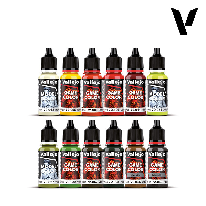 Vallejo Paint Sets: Squidmar Miniatures - Fantasy Paint Set
