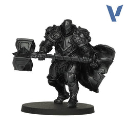 Vallejo True Metallic Metal: Obsidian Black - Shade (18 ml)