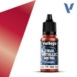 Vallejo True Metallic Metal: Ruby Red - Airbrush (18 ml)