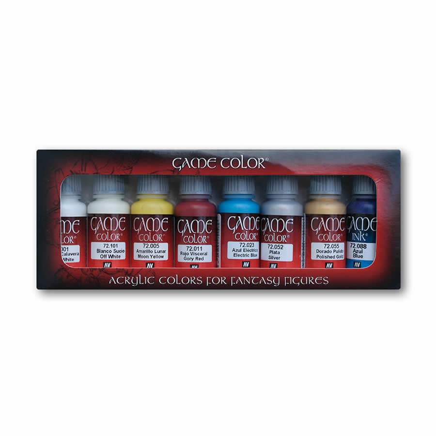VAL72300 Elves Game Color Set Vallejo Paints (ONLINE ORDER ONLY)
