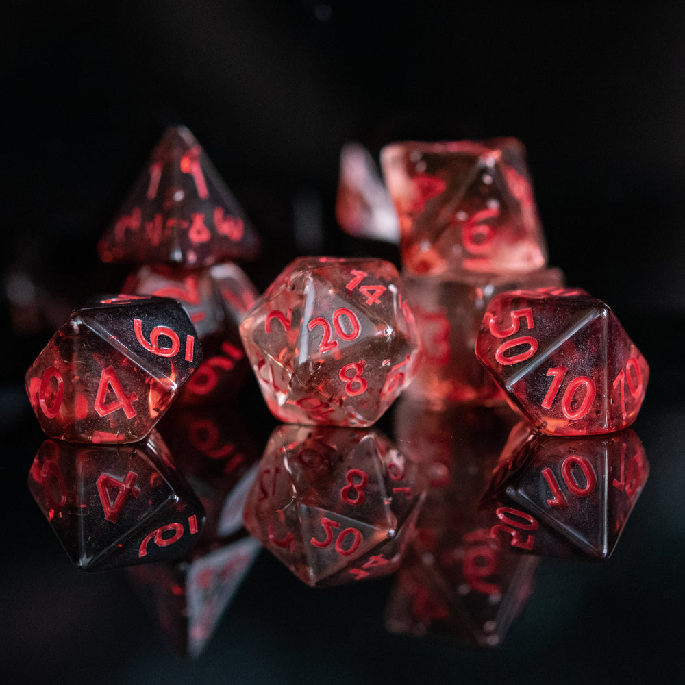 Vampira Acrylic Dice Set (ONLINE ORDER ONLY)