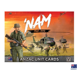 Flames of War: 'NAM - Australian and New Zealand Army Corps Unit Cards