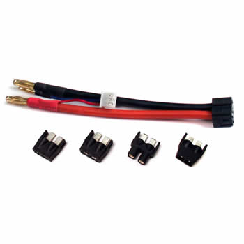 VEN-1692PA 4mm Bullet Plugs to UNI Connector by Venom (ONLINE ORDER ONLY)