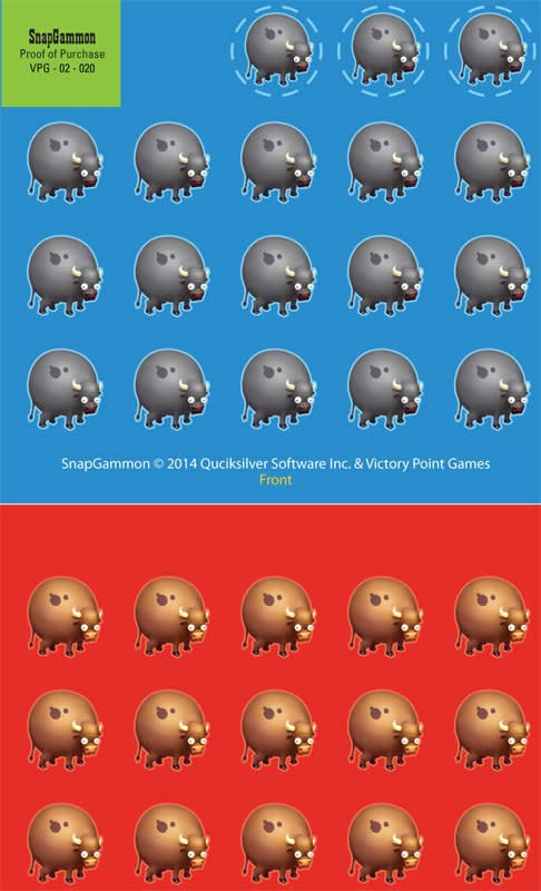 VPG02020 Snapgammon Board Game Victory Point (ONLINE ORDER ONLY)