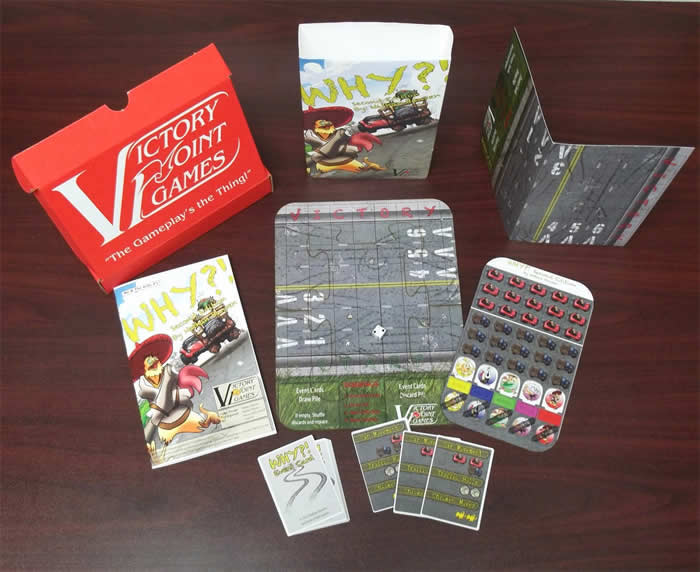 VPG15001 WHY 2nd Edition Board Game Victory Point Games (ONLINE ORDER ONLY)