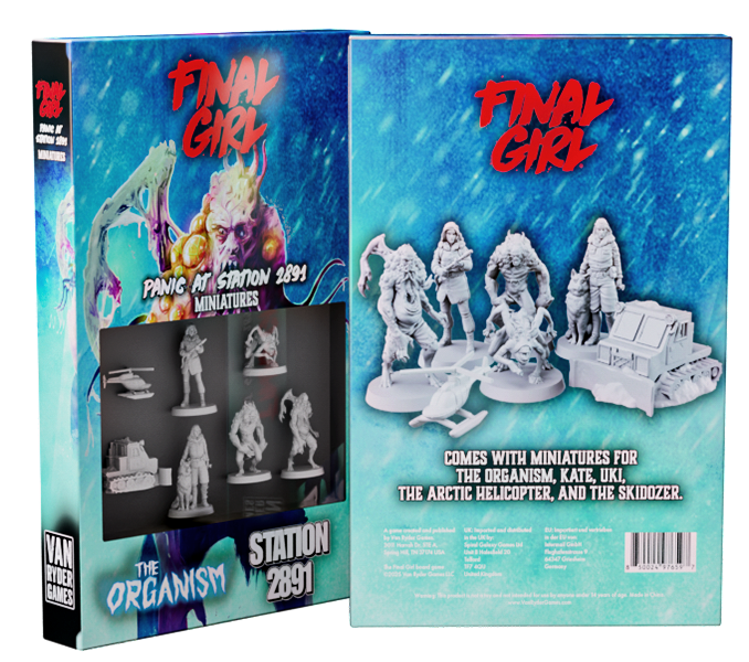 Final Girl: Panic at Station 2891 - Miniatures