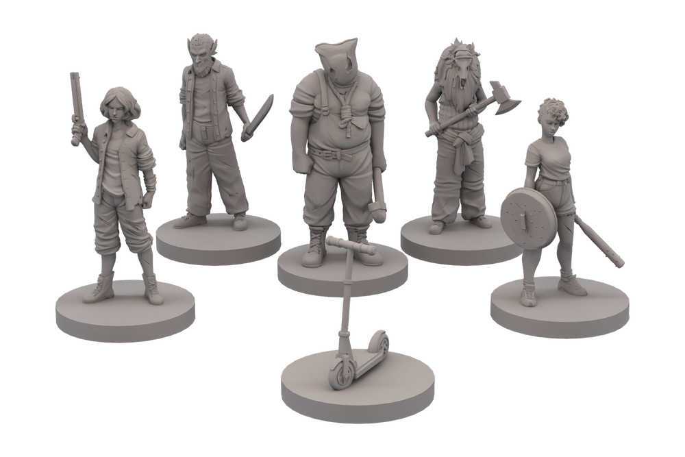 Final Girl: A Knock at the Door - Miniatures