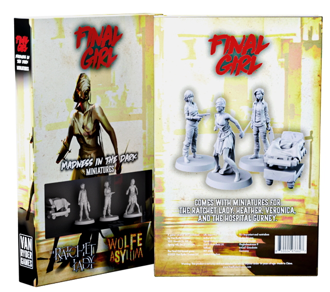 Final Girl: Madness in the Dark - Miniatures