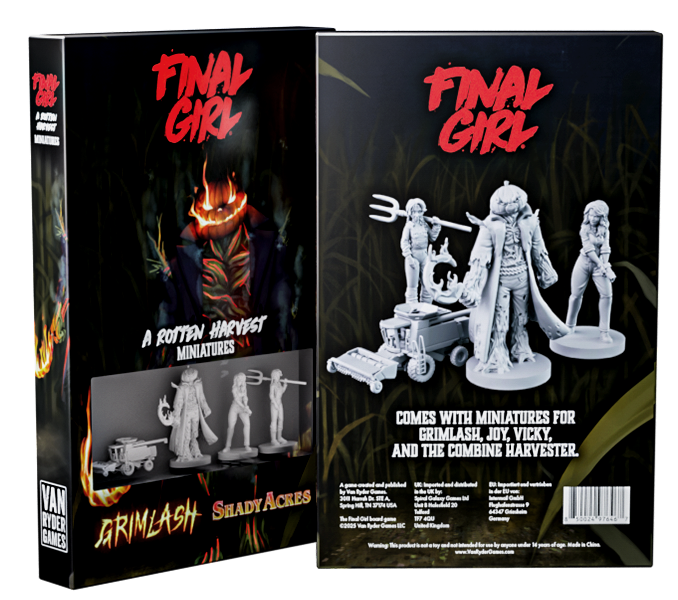 Final Girl: A Rotten Harvest - Miniatures