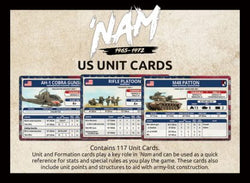 Flames of War: 'NAM - US Unit Cards