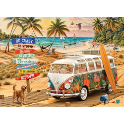 VW Be Happy 1000 Piece Jigsaw Puzzle Eurographics (ONLINE ORDER ONLY)