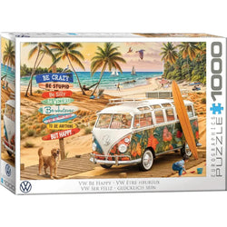 VW Be Happy 1000 Piece Jigsaw Puzzle Eurographics (ONLINE ORDER ONLY)