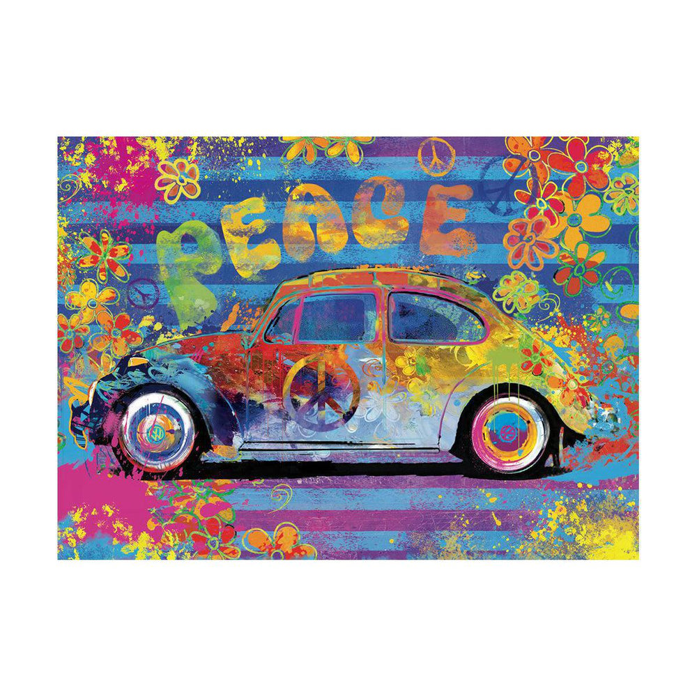 VW Beetle Splash Buggy 550 Piece Jigsaw Puzzle in Tin Eurographics (ONLINE ORDER ONLY)