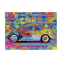 VW Beetle Splash Buggy 550 Piece Jigsaw Puzzle in Tin Eurographics (ONLINE ORDER ONLY)