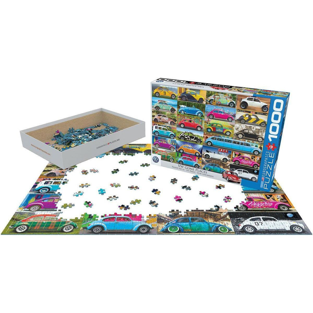 VW Gone Places 1000 Piece Jigsaw Puzzle Eurographics (ONLINE ORDER ONLY)