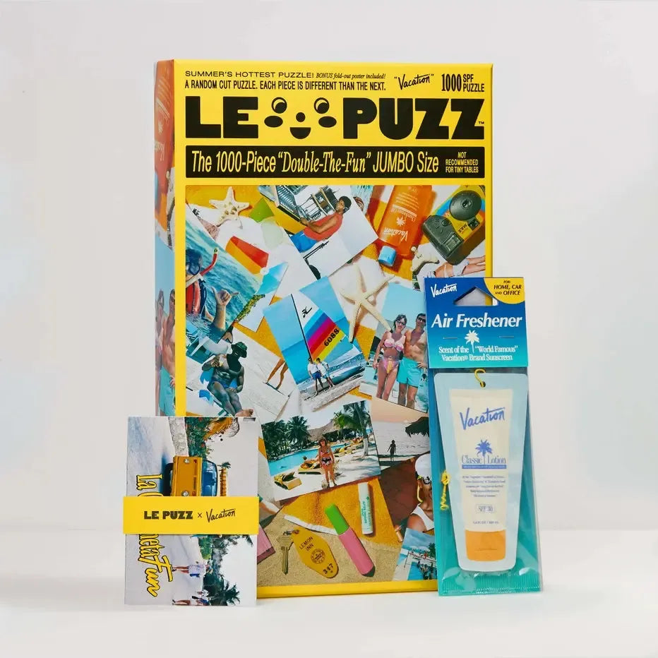 Vacation 1000 Piece Jigsaw Puzzle Le Puzz (ONLINE ORDER ONLY)