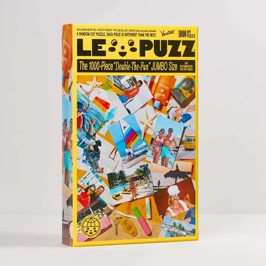 Vacation 1000 Piece Jigsaw Puzzle Le Puzz (ONLINE ORDER ONLY)