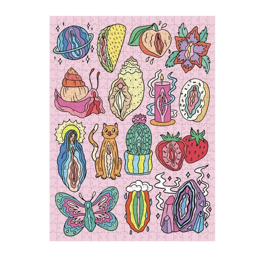Vagina 500 Piece Jigsaw Puzzle Fun Club (ONLINE ORDER ONLY)