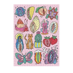 Vagina 500 Piece Jigsaw Puzzle Fun Club (ONLINE ORDER ONLY)