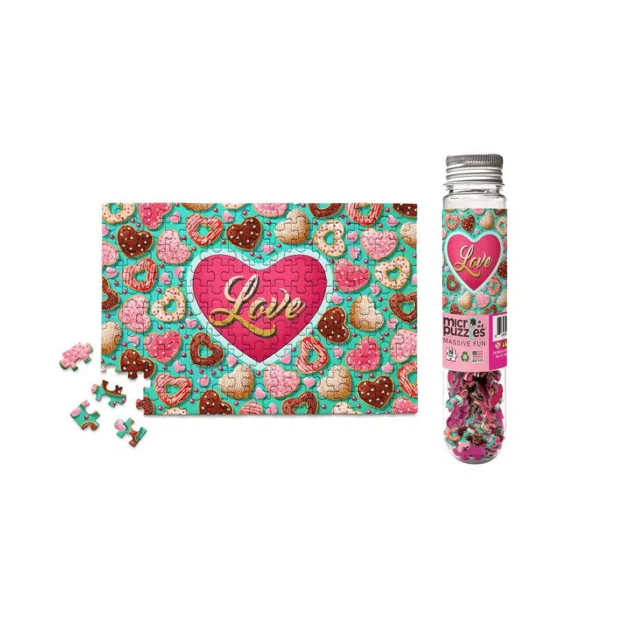 Valentines Cookies 150 Piece Mini Jigsaw Puzzle Micro Puzzles (ONLINE ORDER ONLY)