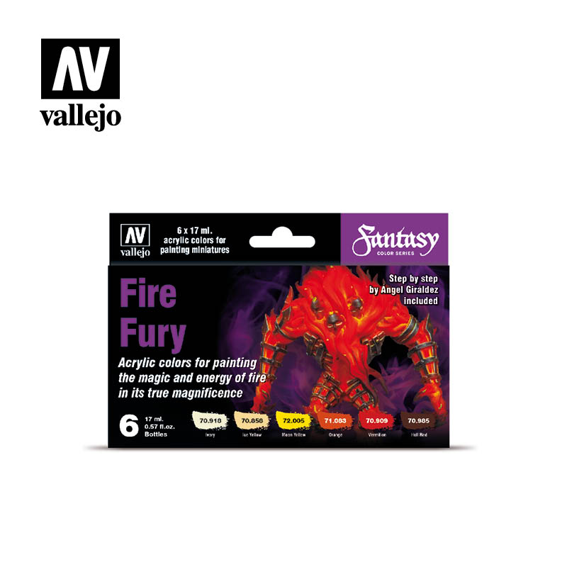 Fantasy Color Series: Fire Fury