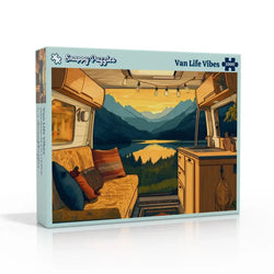 Van Life Vibes 1000 Piece Jigsaw Puzzle Snappy (ONLINE ORDER ONLY)