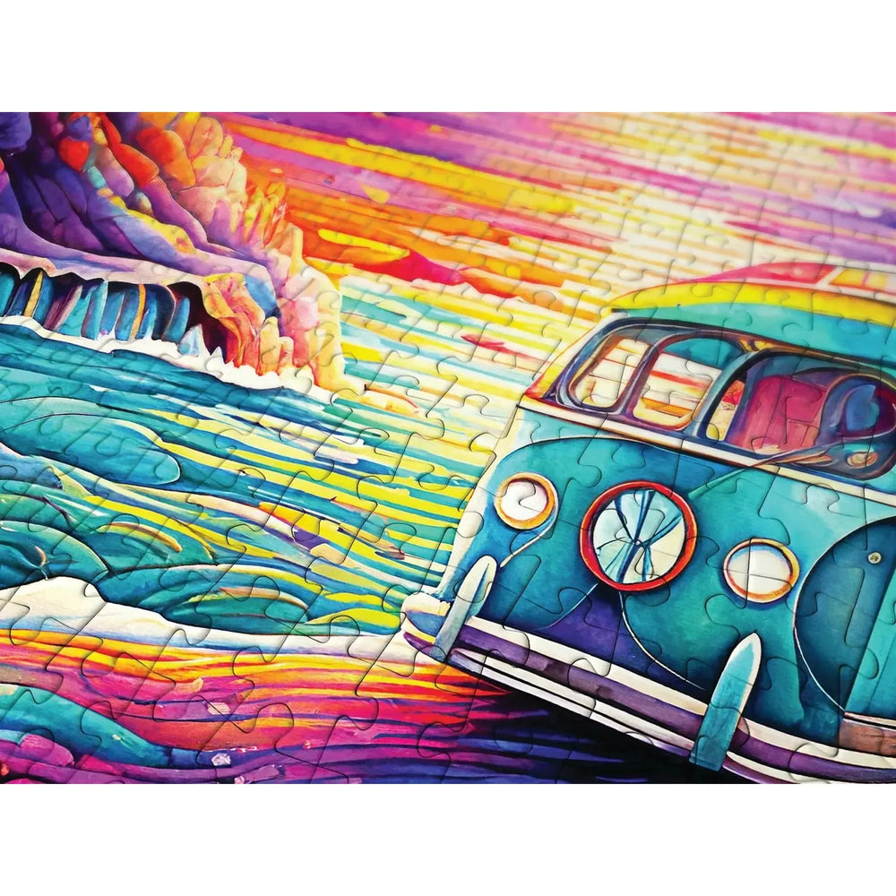 Van Life at the Beach 1000 Piece Jigsaw Puzzle Enjoy (ONLINE ORDER ONLY)
