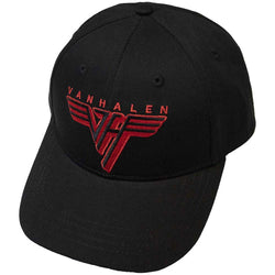 Van Halen Embroidered Red Logo Baseball Cap (ONLINE ORDER ONLY)