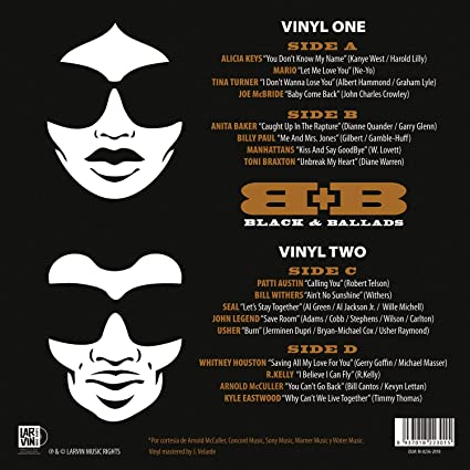 Black & Ballads (B+B) (Limited Coloured Vinyl) (2 Lp's) [Import] [Vinyl] (ONLINE ORDER ONLY)