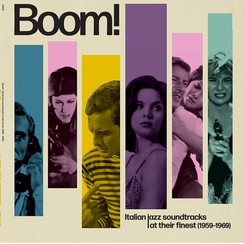 Various Artists - Boom! Italian Jazz Soundtracks At Their Finest (1959-1969) [2 LP] [Vinyl] (ONLINE ORDER ONLY)