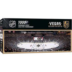 Vegas Golden Knights the Fortress 1000 Piece Panoramic Jigsaw Puzzle MasterPieces (ONLINE ORDER ONLY)