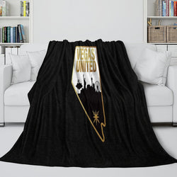 Vegas Golden Knights Blanket Flannel Throw Kids Room Decoration (Online Order Only)