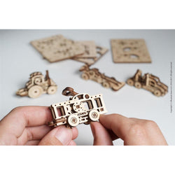 Vehicle Fidgets Set of 4 3D Wood Model Kit UGEARS (ONLINE ORDER ONLY)
