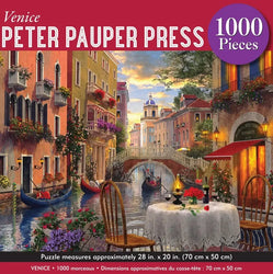 Venice 1000 Piece Jigsaw Puzzle Peter Pauper (ONLINE ORDER ONLY)