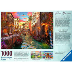 Venice Romance 1000 Piece Jigsaw Puzzle Ravensburger (ONLINE ORDER ONLY)