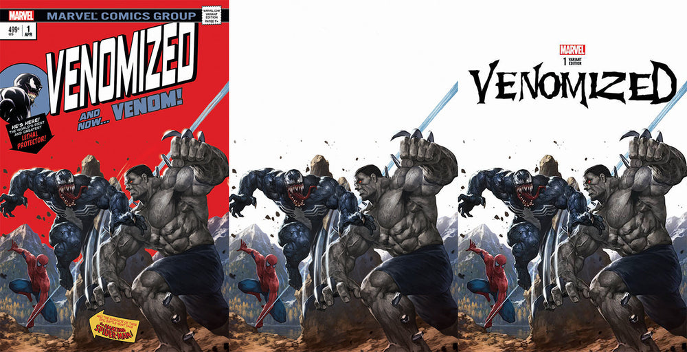 Venomized 1 Marvel SKAN Incredible Hulk 181 Homage Variant Spider-Man Venom Weapon H (ONLINE ORDER ONLY)
