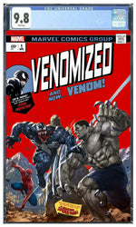 Venomized 1 Marvel SKAN Incredible Hulk 181 Homage Variant Spider-Man Venom Weapon H (ONLINE ORDER ONLY)