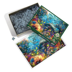 Vibrant Sea 1000 Piece Jigsaw Puzzle Cobble Hill (ONLINE ORDER ONLY)