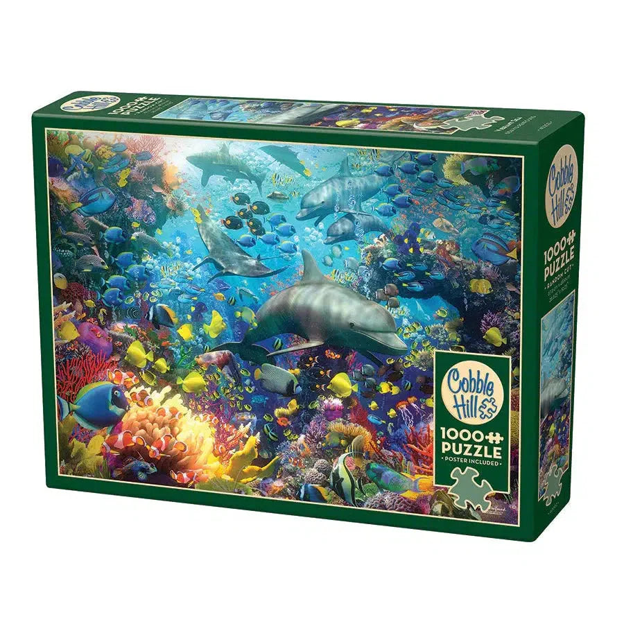 Vibrant Sea 1000 Piece Jigsaw Puzzle Cobble Hill (ONLINE ORDER ONLY)