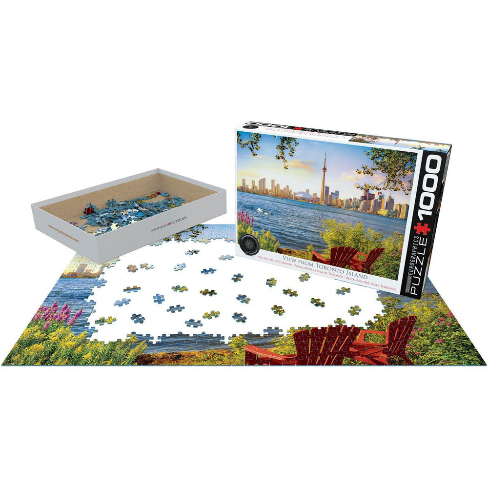 View from Toronto 1000 Piece Jigsaw Puzzle Eurographics (ONLINE ORDER ONLY)
