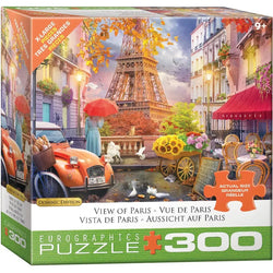 View of Paris 300 Piece Jigsaw Puzzle Eurographics (ONLINE ORDER ONLY)