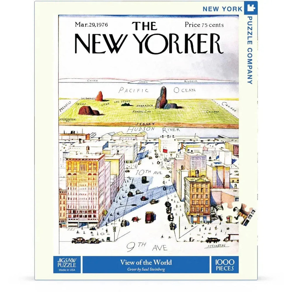 View of the World 1000 Piece Jigsaw Puzzle NYPC (ONLINE ORDER ONLY)