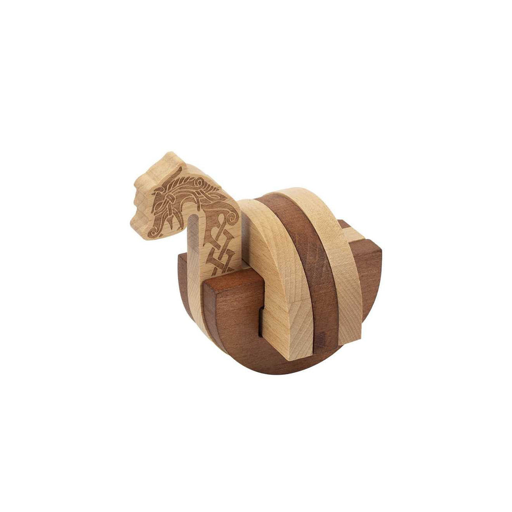 Viking Long Boat Brain Teaser Puzzle Professor Puzzle (ONLINE ORDER ONLY)