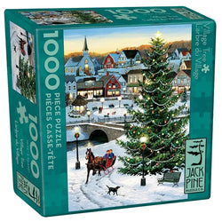 Village Tree 1000 Piece Jigsaw Puzzle Jack Pine (ONLINE ORDER ONLY)