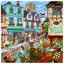 Village by the Sea 1000 Piece Jigsaw Puzzle eeBoo (ONLINE ORDER ONLY)